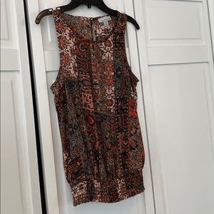 Allison Joy smocked bottom tank